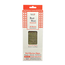 Red Seaweed, 30 Sheets, 1 oz, Dried Fish Food for Marine  Freshwater Aquariums