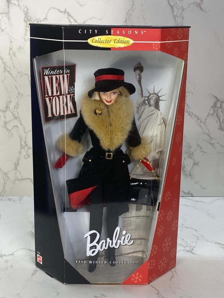 Vintage Barbie Winter In New York 1998 City Seasons