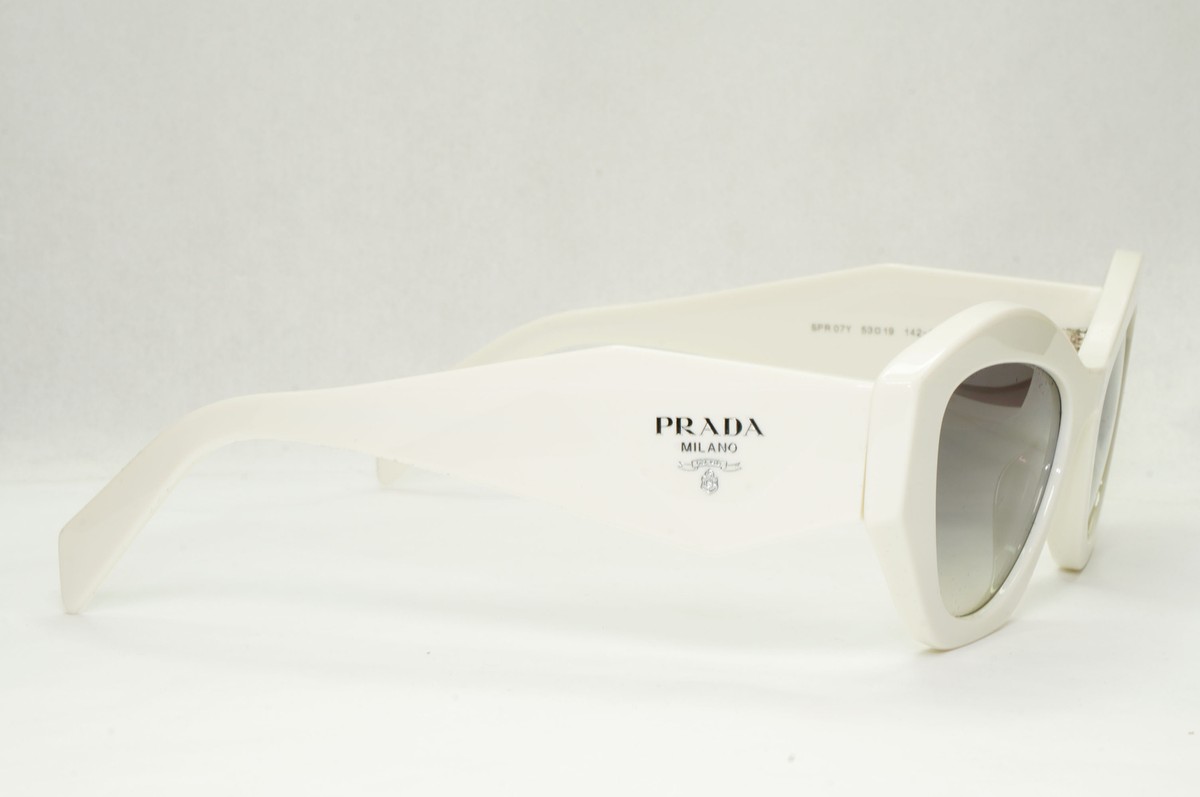 Prada Sunglasses Symbole White Grey Gradient PR07YS SPR 07Y  display picture 1
