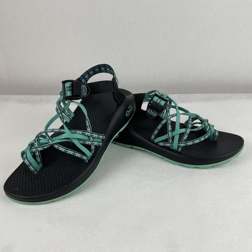 Chaco ZX/3 Classic Sandals Womens Size 9 Teal Green Blue Water Hiking Shoes