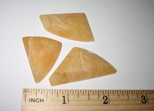 3 RARO! PIEDRAS CRISTAL AZEZTULITA AMARILLO SATYALOKA PULIDO CAÍDO INDIA 25,7 g - Imagen 2 de 5