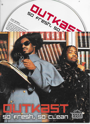 OUTKAST - So fresh, So clean CD SINGLE 2TR EU Cardsleeve 2001 (Arista) Hip Hop