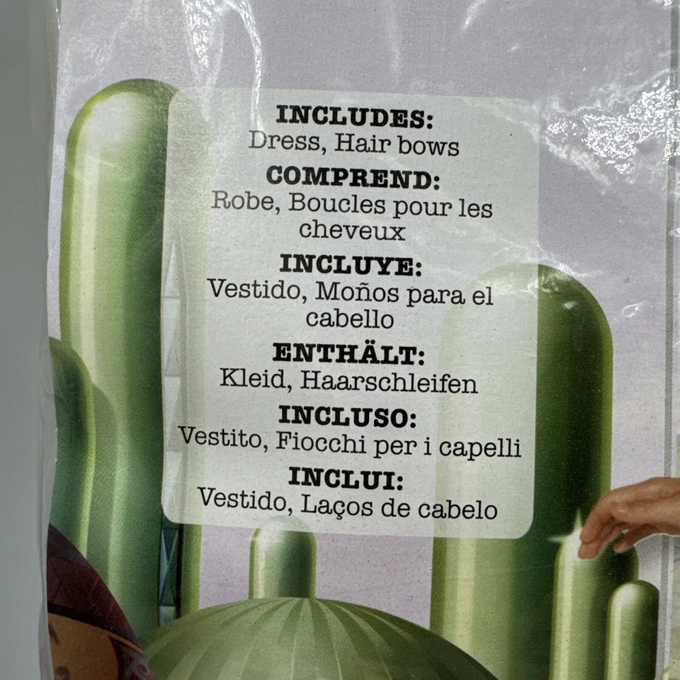 New Dorothy The Wizard Of Oz Girls Halloween Cosplay Costume Size Small (4-6) - Image 3 of 4