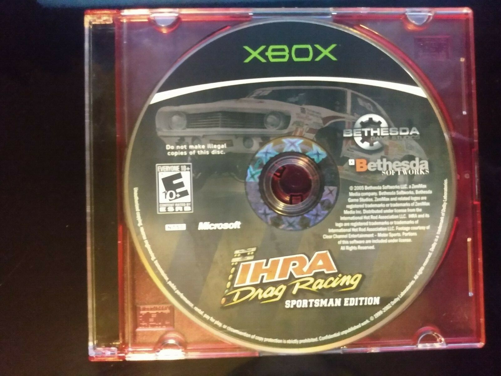 IHRA Drag Racing: Sportsman Edition (Microsoft Xbox, 2006) ***PROBADO***