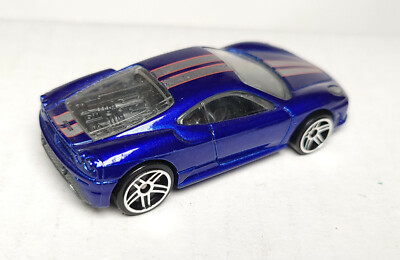 Hotwheels ホットウィール FERRARI 512M 575 F430 2007 Hot Wheels #57 Engine Revealers 1/4 FERRARI 512M Burnt