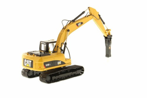 CAT 330D L Hydraulic Excavator w/ Hammer 1:50 Scale Model - Diecast Master 85280 - Picture 3 of 3