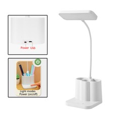 Desk Lamp Adjustable Swing Arm Lamp with Clamp Eye-Caring Reading Desk Light