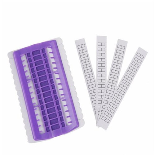 Cross Stitch Row Line Sewing Needles Holder Embroidery Floss Thread Organizer FI - Picture 10 of 15