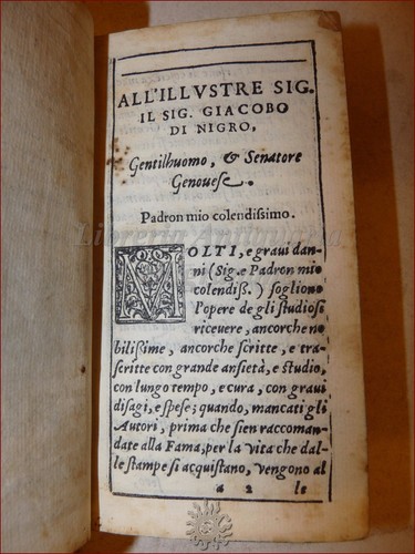 AMMAESTRAMENTI ANTICHI di BARTOLOMEO da SAN CONCORDIO 1585 Marescotti Firenze - Foto 7 di 12