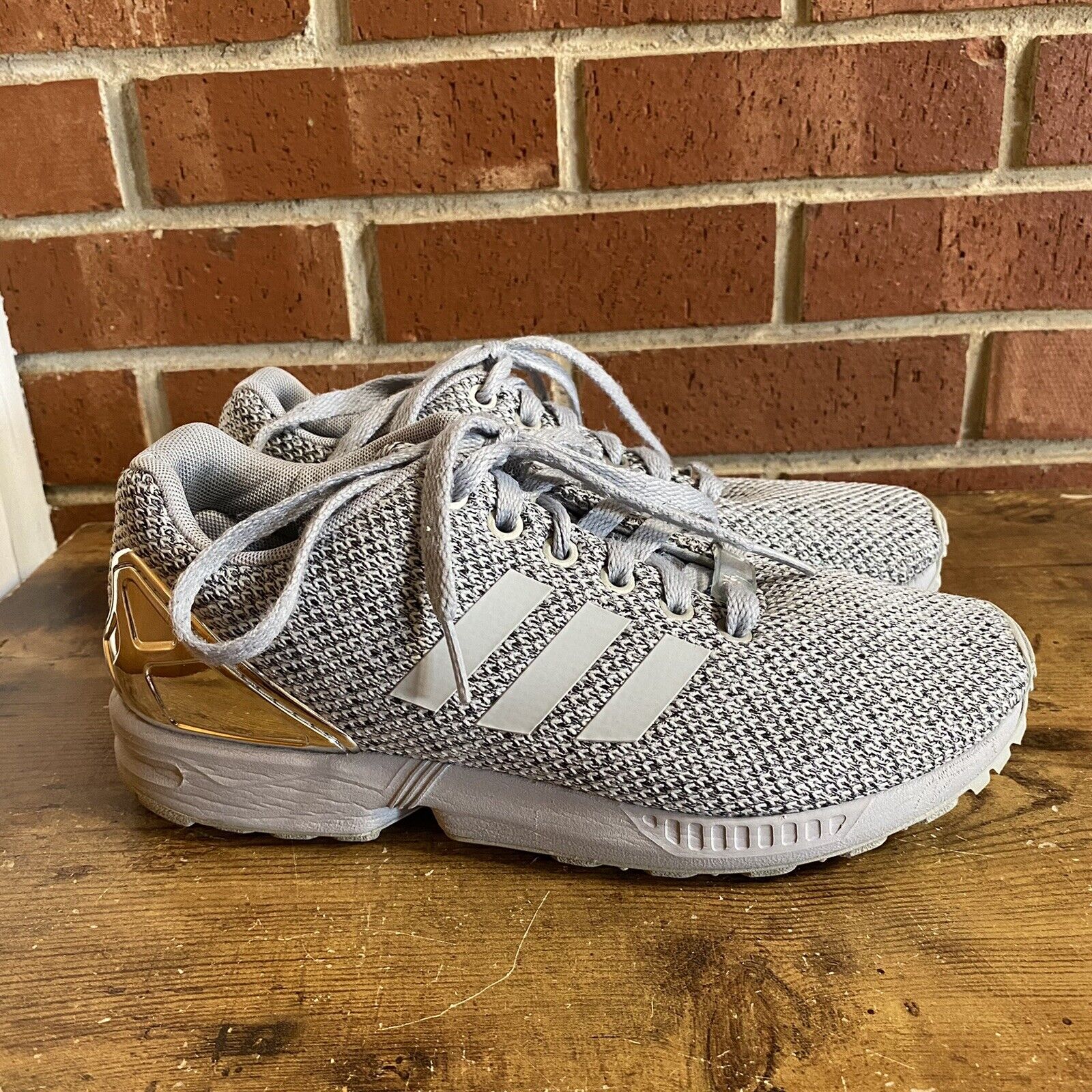 Adidas Torsion ZX Flux Women&#039;s Running Sz 5.5 Gray Athletic Trainer BB8151 | eBay