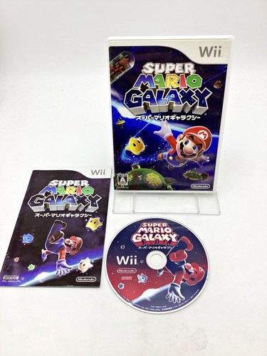 Nintendo Wii Super Mario Galaxy Japan DHL 1 week to USA - Picture 1 of 2