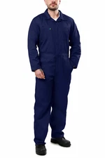 Kolossus Men's Long Sleeve Coverall Mechanic Jumpsuit