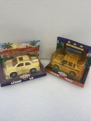 Chevron Cars Leslie LX Vintage Collectible Chevron Car Toy 1998