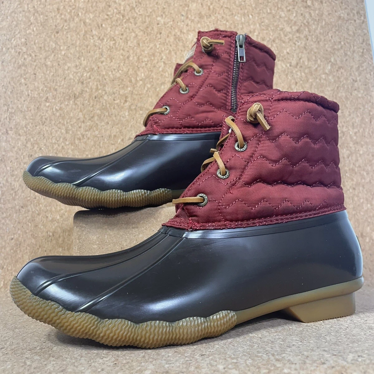 Ankle rain boots sperry deals