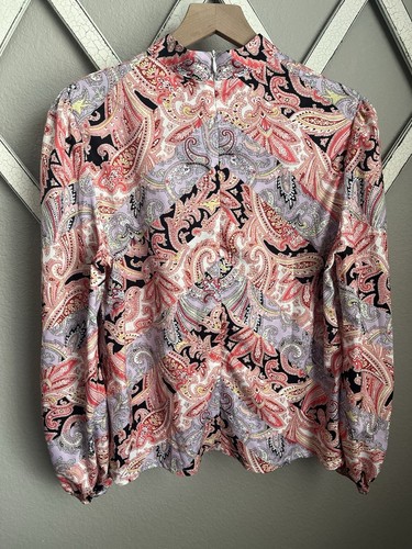 NWT! Beulah Style Women's M 2-piece Dress Multi Paisley Skirt & Top - Picture 7 of 20