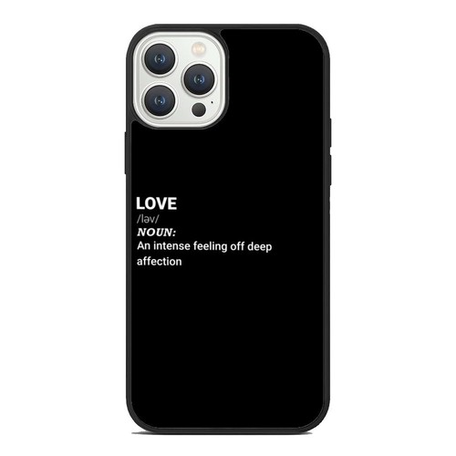 For iPhone SE XS XR Max 5 6 7 8 Plus Anti scratch Cover Love Definition meaning - Picture 3 of 25