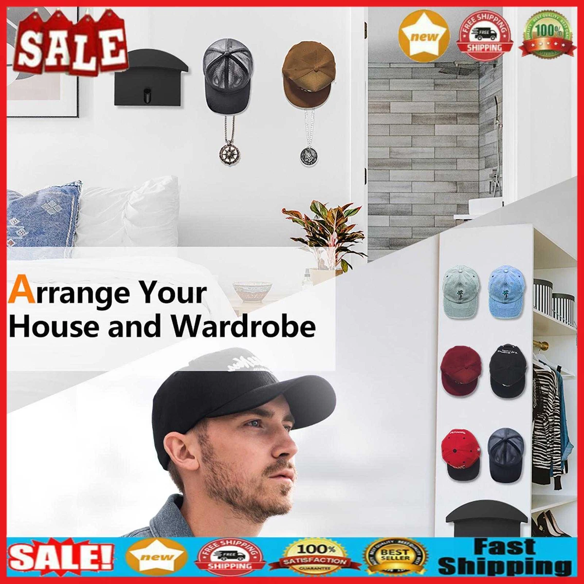 Baseball hat hooks new arrivals
