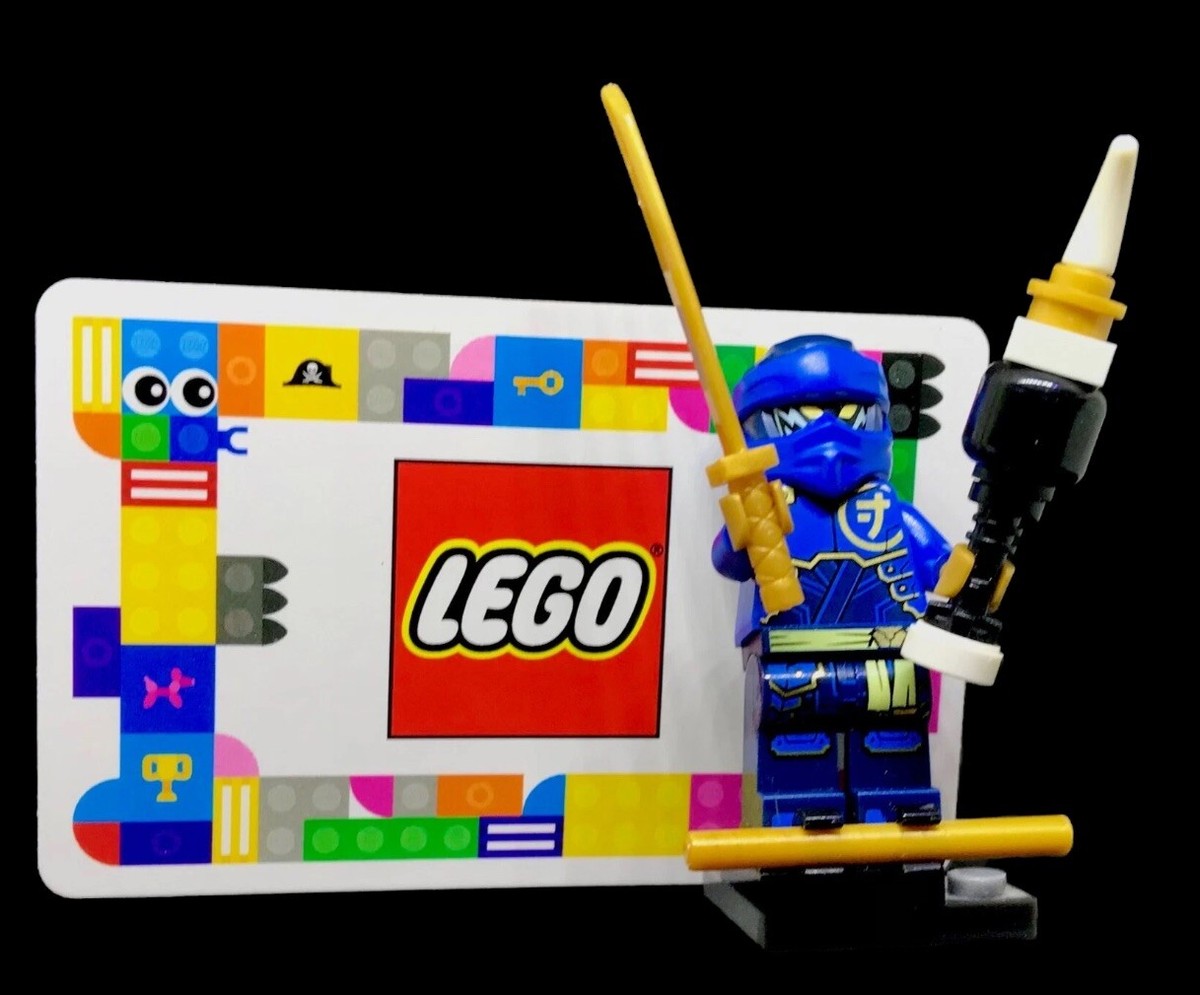 LEGO © NINJAGO JAY GENUINE EVIL 2 FACES + MR. E | eBay