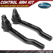 2Pcs Front Outer Side Tie Rod End with Ball Joint for Honda Odyssey 2018-2024