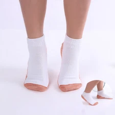 Cooper Compression Socks Ankle Support Heel Arch Plantar Feet Fatigue Pain IA