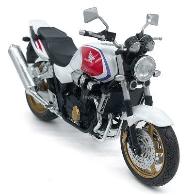 1:12 2018 Honda CB1300SF Motorcycle Model Diecast Motorcycle Toy Vehicle White