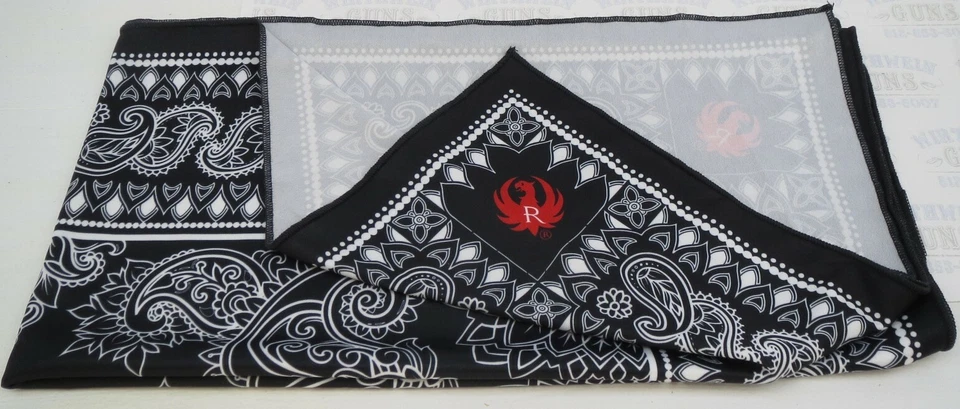 RUGER Bandana 27" x 27" Licensed Genuine Original LOGO face mask - Image 2 of 4