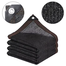 Durable 80%90% Sunshade Net w/ Grommets Mesh Tarp UV Block for Garden Outdoor US