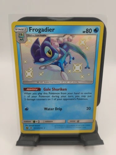 Pokemon Card Hidden Fates Shiny Vault Frogadier SV12/SV94 Rare Holo