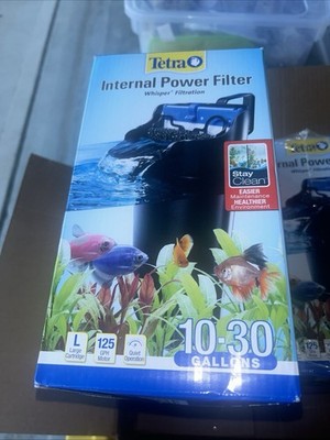 TETRA WHISPER 10 - 30 GALLON POWER FILTER INTERNAL 125 GPH  25817