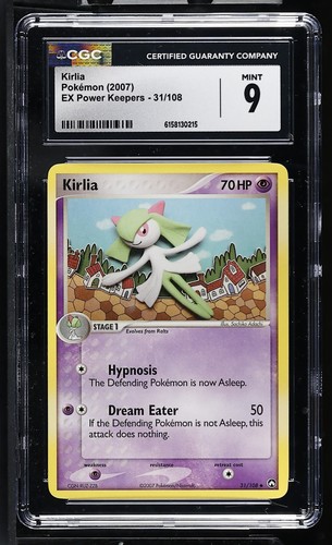 Kirlia graded CGC 9 for sale on eBay