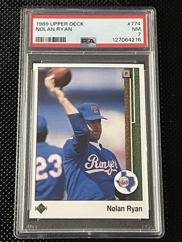 1989 Upper Deck - Nolan Ryan #774 PSA 7