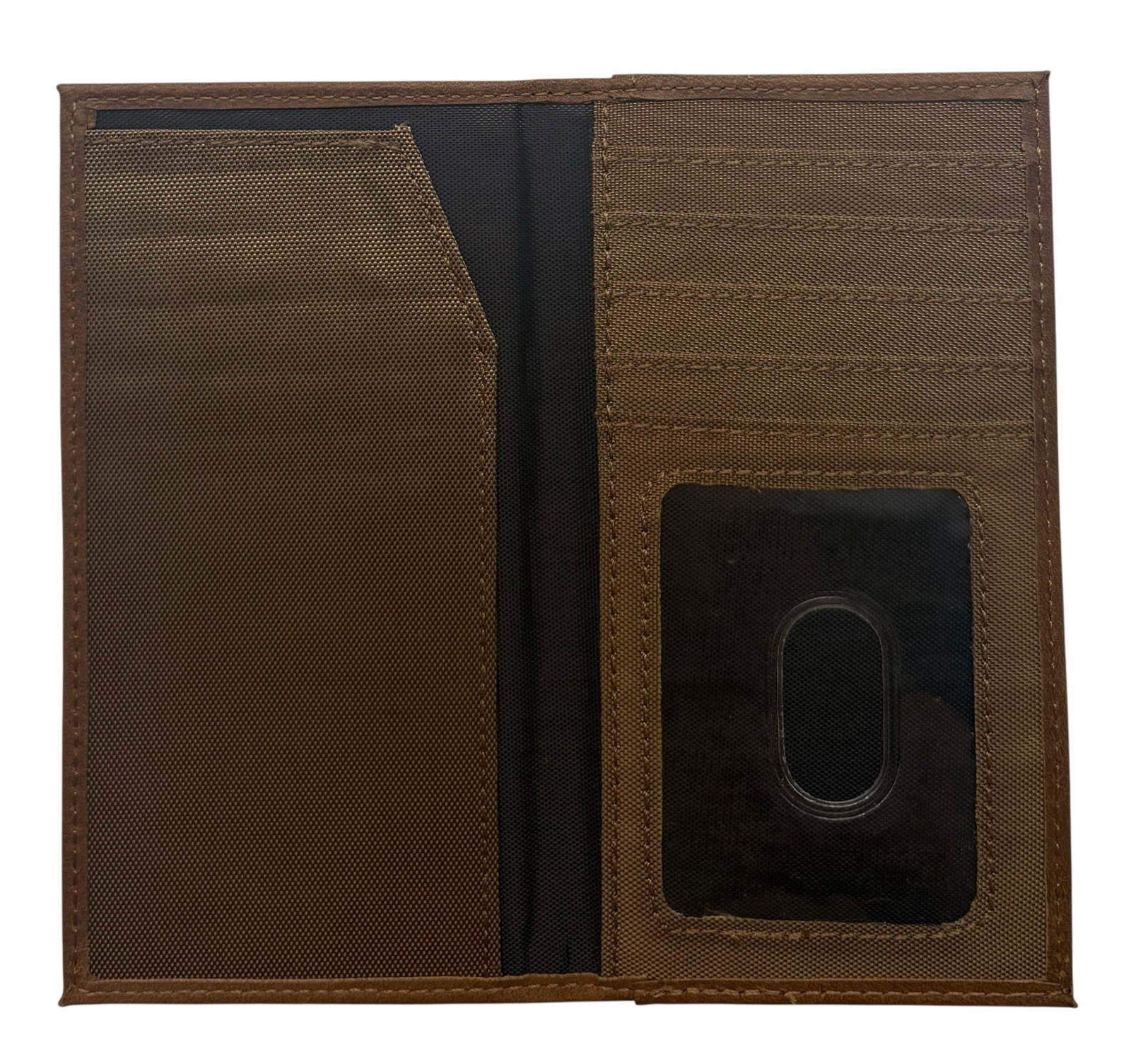 Mississippi State Bulldogs Leather Secretary Pocket Wallet by Enmon-New