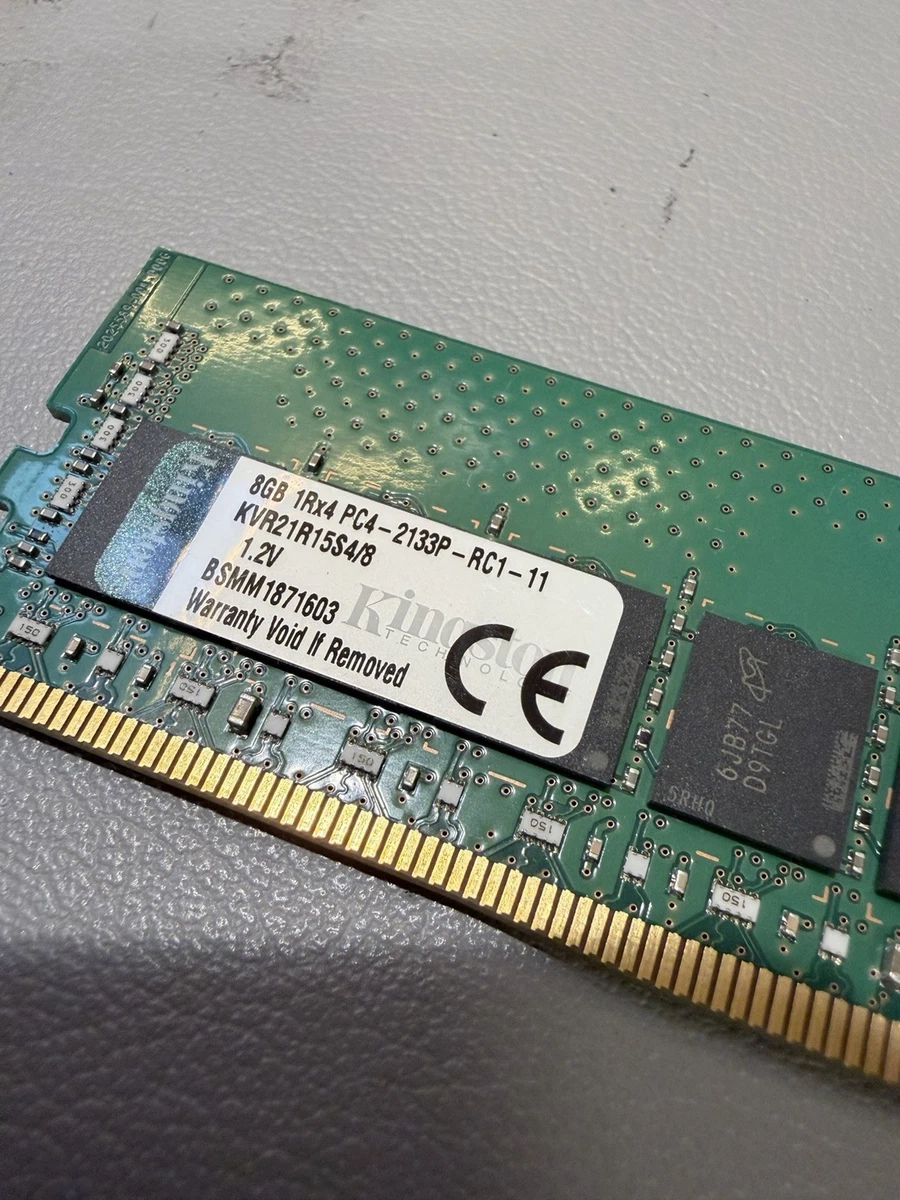 Barrette RAM Kingston 8GB DDR4-2133 SODIMM Pour PC Portable - Occasion