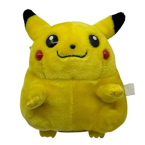 Pokemon Official Nintendo Fat Pikachu Plush Backpack Stuffed Bag Toy Vintage
