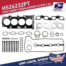 Fit For 2002-2006 Toyota Camry Solara Scion 2.4L MLS Head Gasket Set Bolts