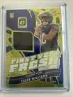 2024 Panini Donruss Optic - First Year Fresh Caleb Williams #FYF-CWS