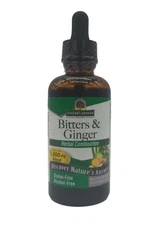 Nature's Answer Bitters & Ginger Herbal Supplement, Alcohol-Free Digestive Supp