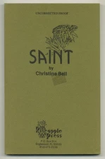 Christine BELL / Saint Uncorrected Proof 1st 1985