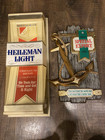 (2) Vintage Rare Heileman Light Beer Special Export Plastic Sign Alcohol
