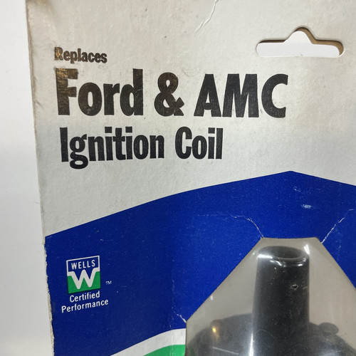 NOS Wells C1832IM Ignition Coil 1978-83 Ford Lincoln Mercury 4,6 &8 cylinder AMC - Picture 3 of 7