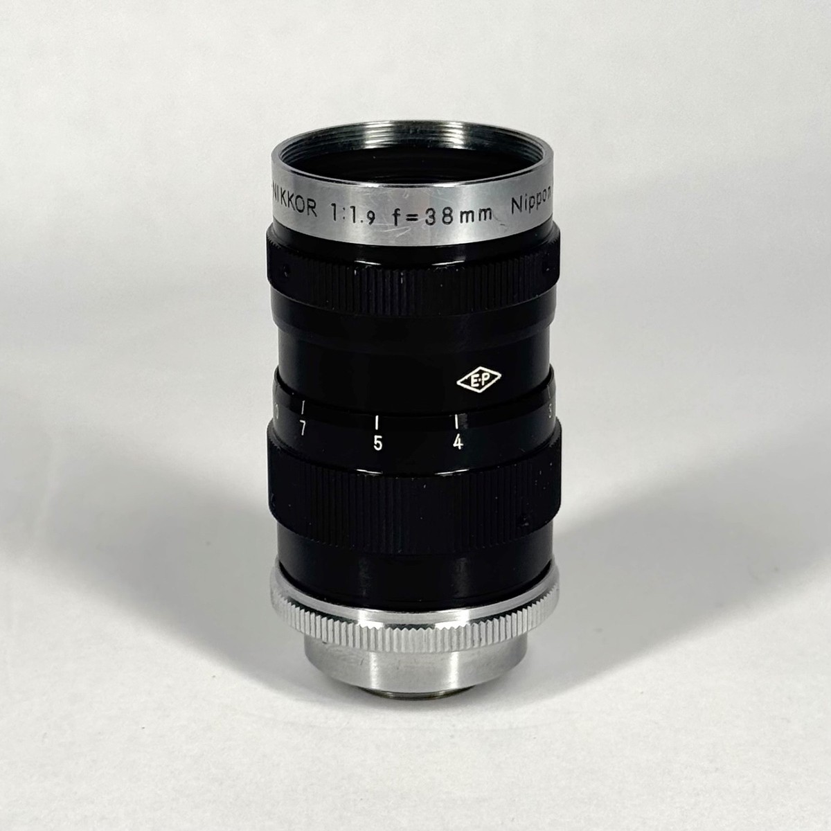 Nikon Cine Nikkor 38mm f/1.9 D Mount 8mm movie lens Nippon Kogaku