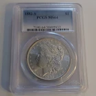 1882 S Morgan Dollar PCGS MS64 $1 Silver Coin San Francisco KM#110