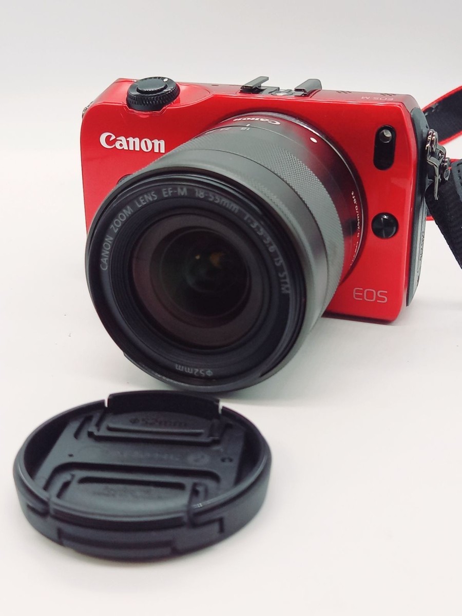 eos m レッド キヤノン、EOS Mレンズキットにホワイトとレッドボディのモデル