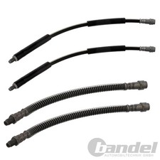 4x BREMSSCHLAUCH VORNE/HINTEN passend für MERCEDES E-KLASSE W211 S212