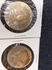 1962 & 1963 Franklin Half Dollars 90% Silver 50C US Coins Circulated Lot of 2