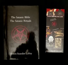 THE SATANIC BIBLE & THE SATANIC RITUALS By Anton Szandor LaVeyRARE HB EDITION
