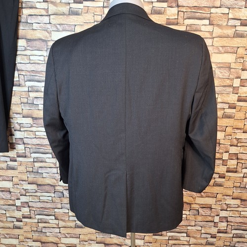 Joseph & Feiss Tuta 2 Pezzi Uomo 46S 42X28 Nero Lana Tinta Unita - Foto 5 di 15
