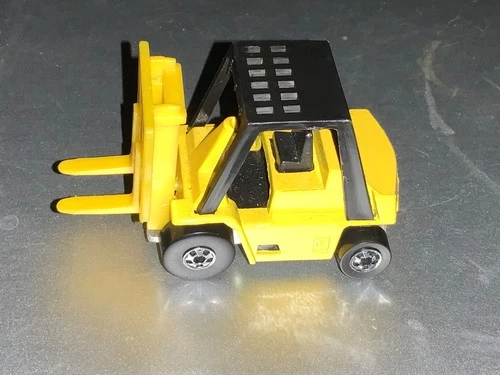 Hot Wheels Forklift Yellow Diecast Toy Car 1979 Vintage