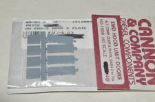 HO scale locomotive PARTS plastic Cannon & Co HD-1009 EMD Hood unit doors