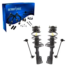 Detroit Axle Front Struts w/ Coil Spring + Sway Bar for 2006 - 2010 Kia O